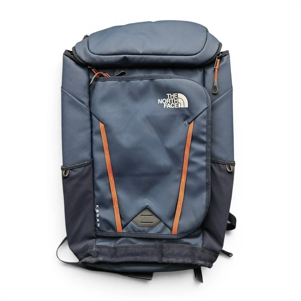 The North Face Kaban Blue Backpack Laptop Bag Commuter Travel Hiking‎ School